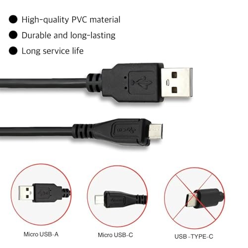 Replacement Micro USB charging cable included for compatible Bose SoundLink