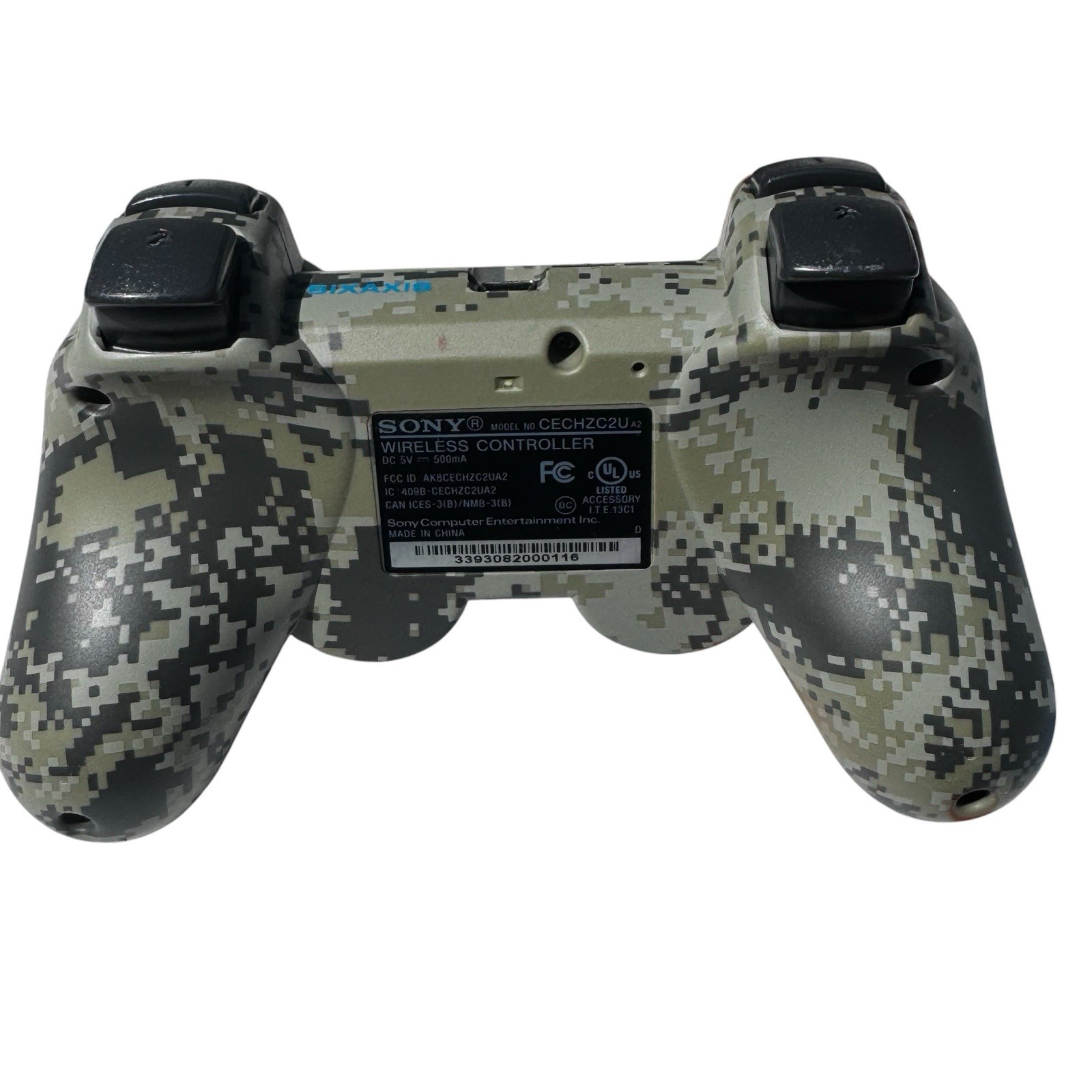Sony PS3 Slim 320GB CECH-3001B Tested OEM Camo Controller & Cables