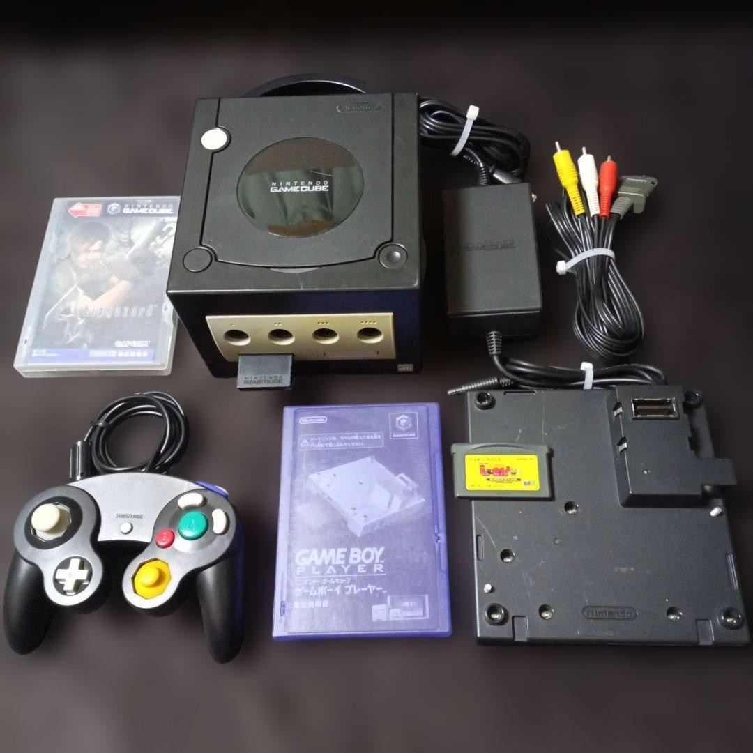Nintendo GameCube Black Game Boy Player Enjoy Plus Pack REGION FREE s2279M