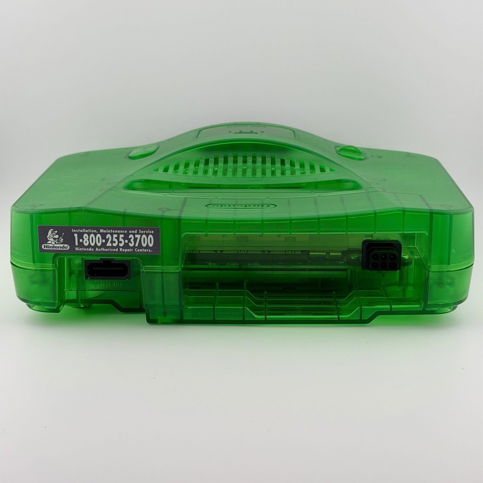 OEM Nintendo 64 Funtastic Jungle Green Console w/ Expansion Pack & Controller