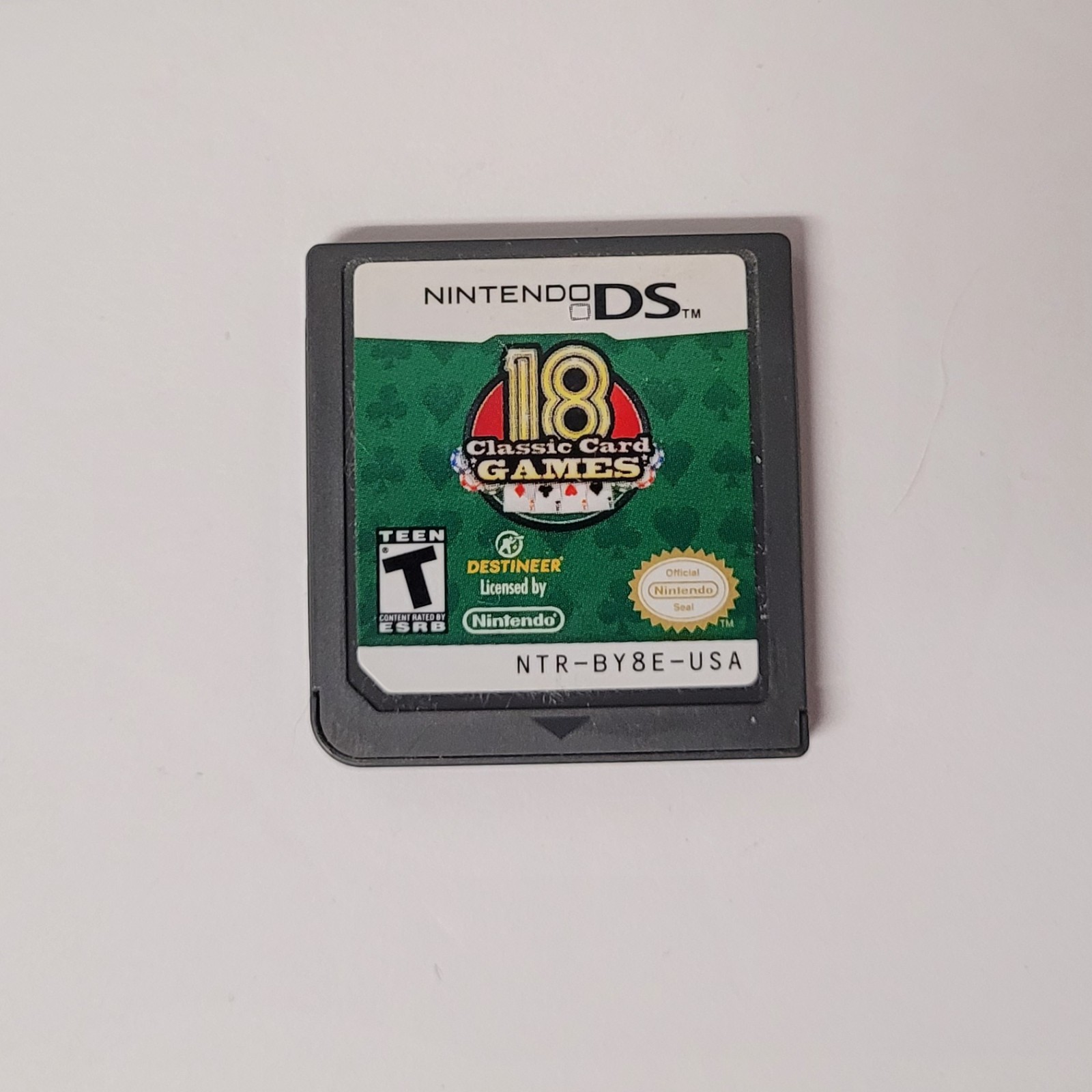 Nintendo DSi Red Handheld Console Game System w/ Charger Stylus Manual & Game