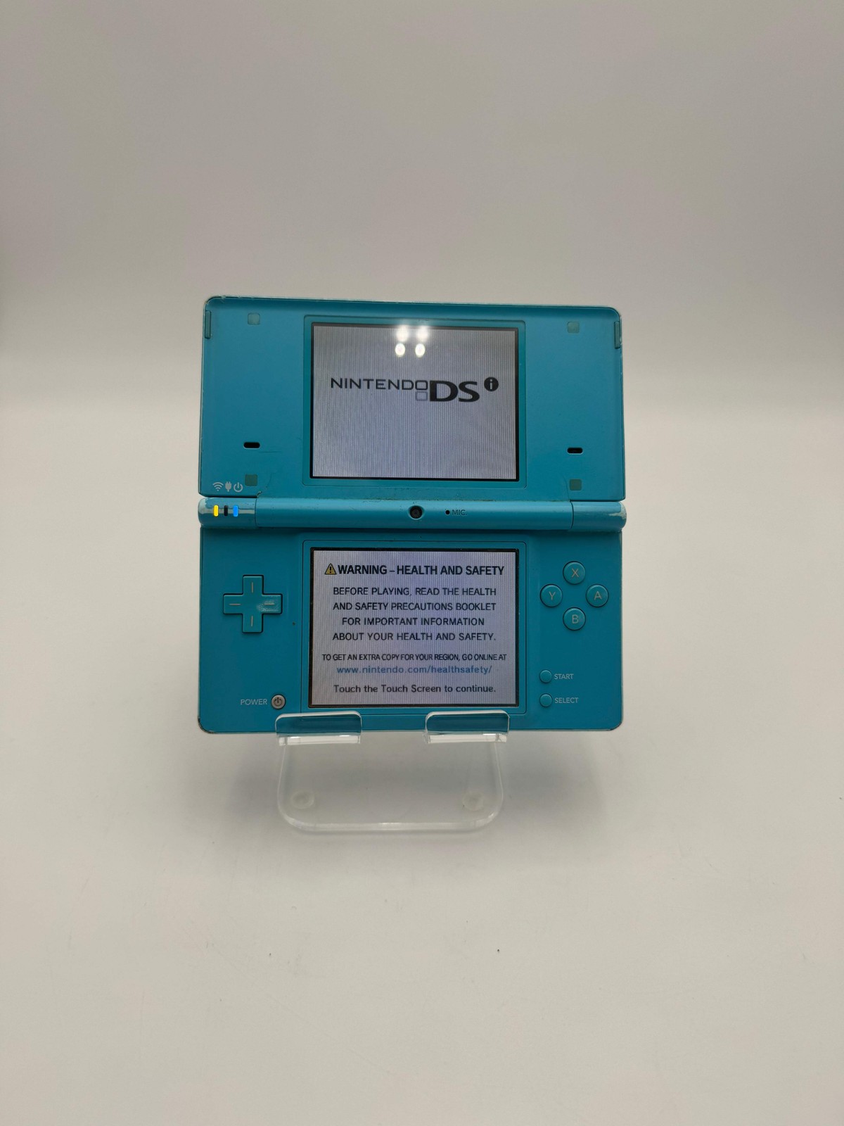 Nintendo DSi (TWL-001) 2008 Handheld Video Game System – Blue- Broken