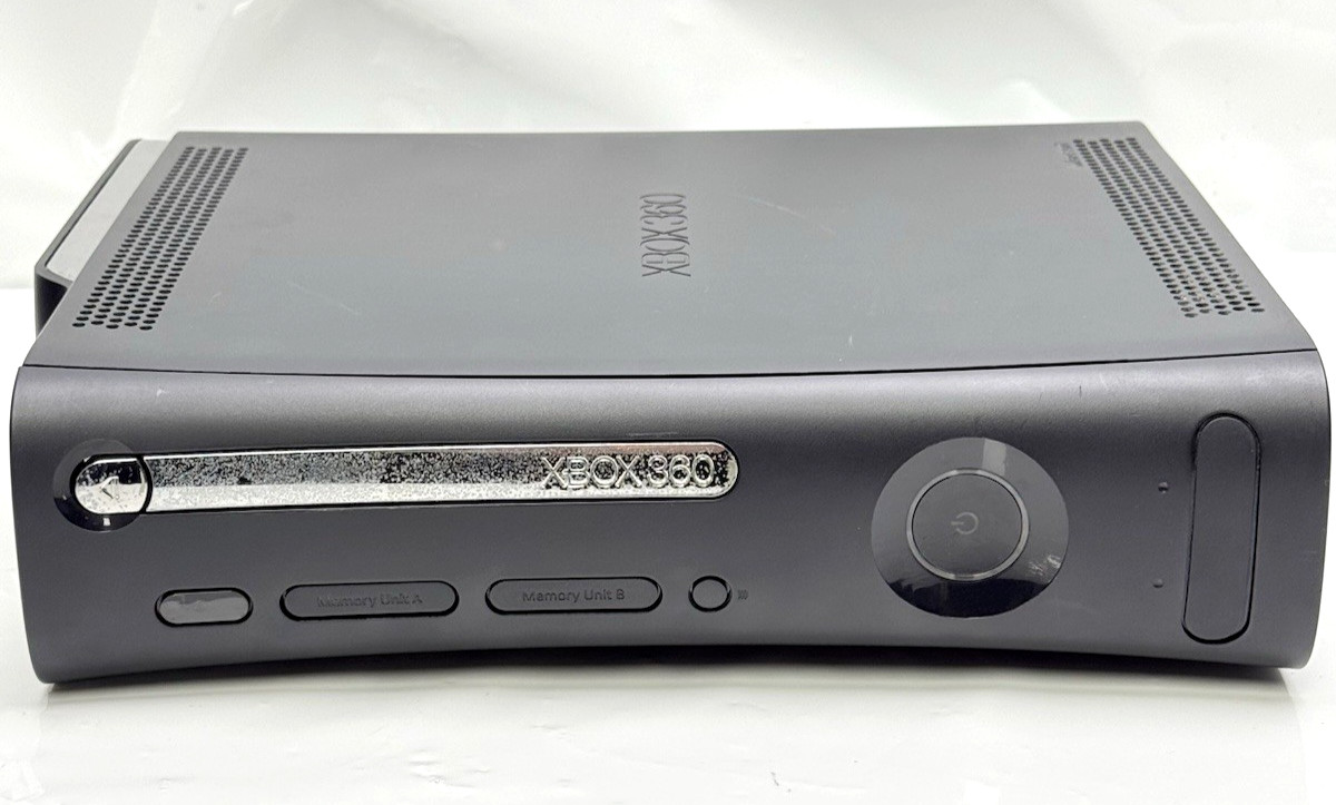 Microsoft Xbox 360 ELITE Core Model Matte Black Video Game Console System 120GB