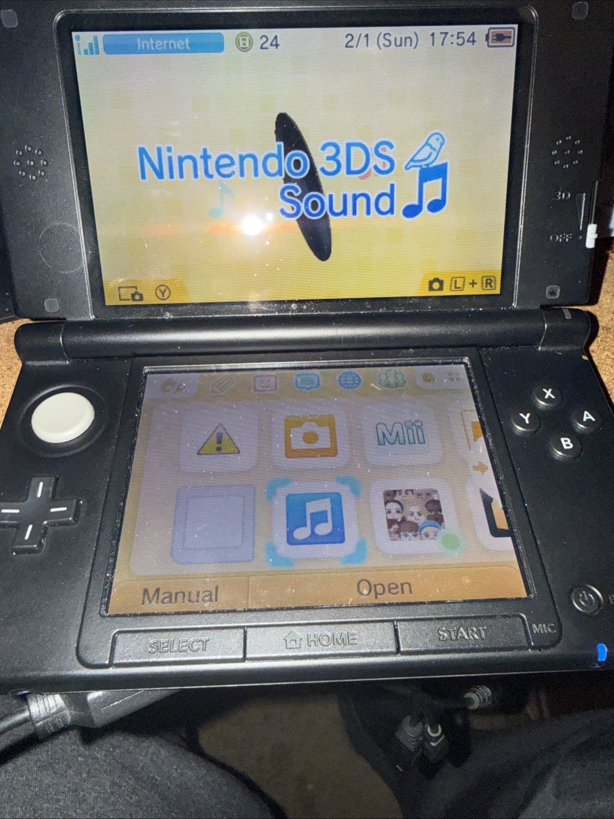 Nintendo 3DS XL Black Lego Indiana None & Lord Of The Rings See Description