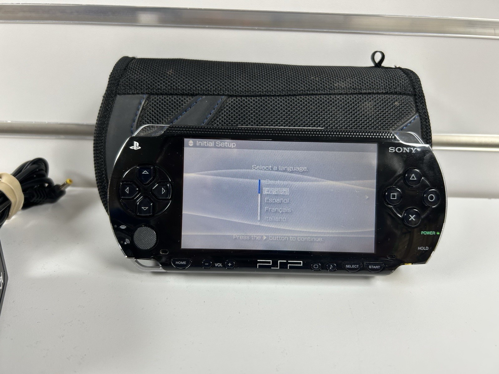 Sony Playstation Portable PSP Handheld Game System – Tested & Reset W/ 8 Games