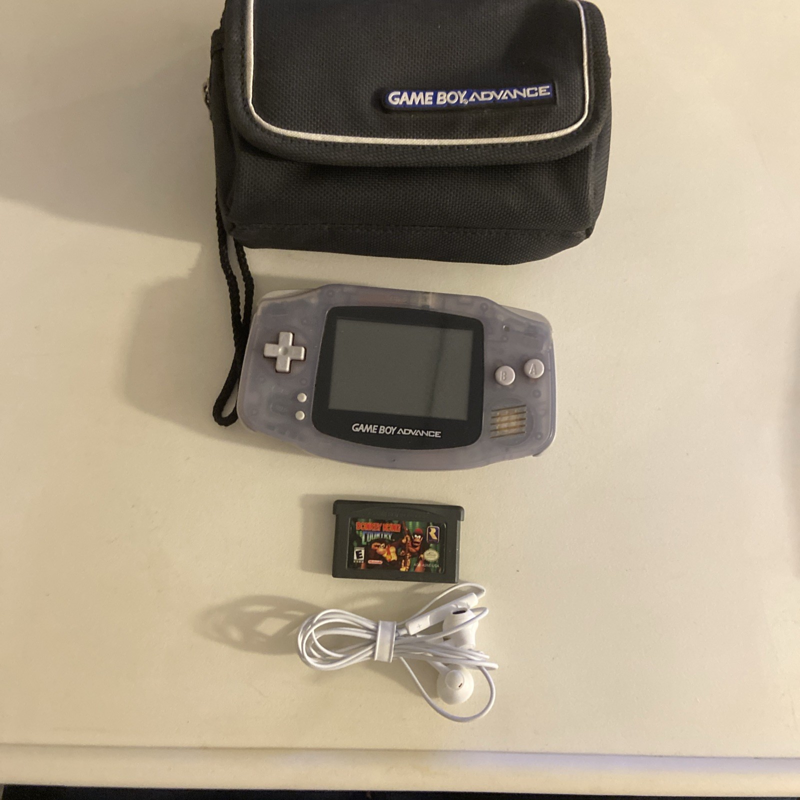 Nintendo Game Boy Advance ago-001 working you buy everything on the pictures