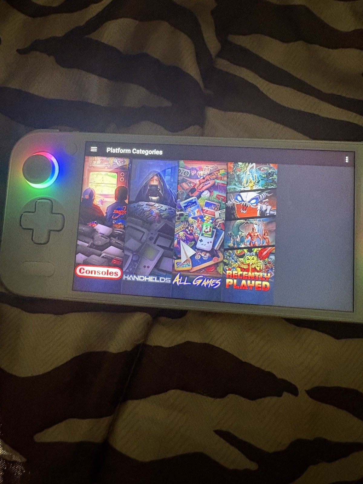 AYANEO Pocket S Gaming Console 16GB/512GB White 1440p
