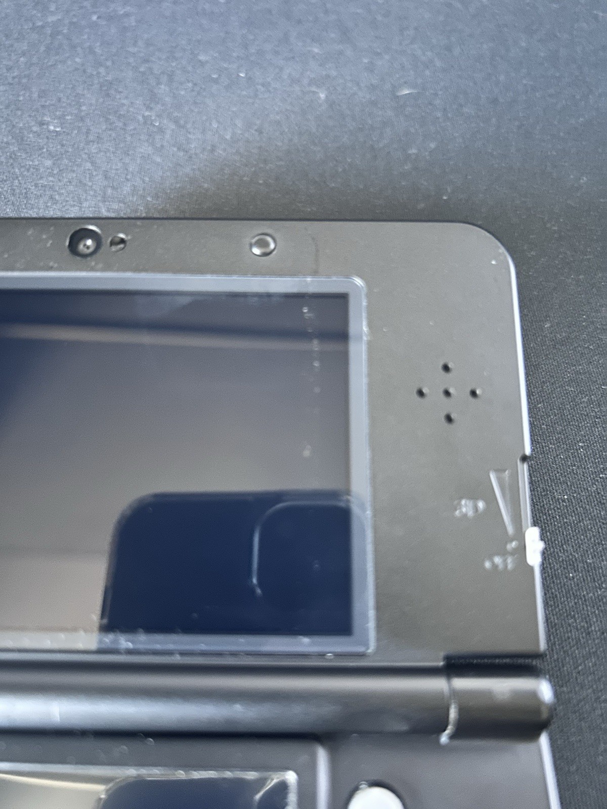 New Nintendo 3DS Super Mario Black Edition Console NA/US Version Tested Working