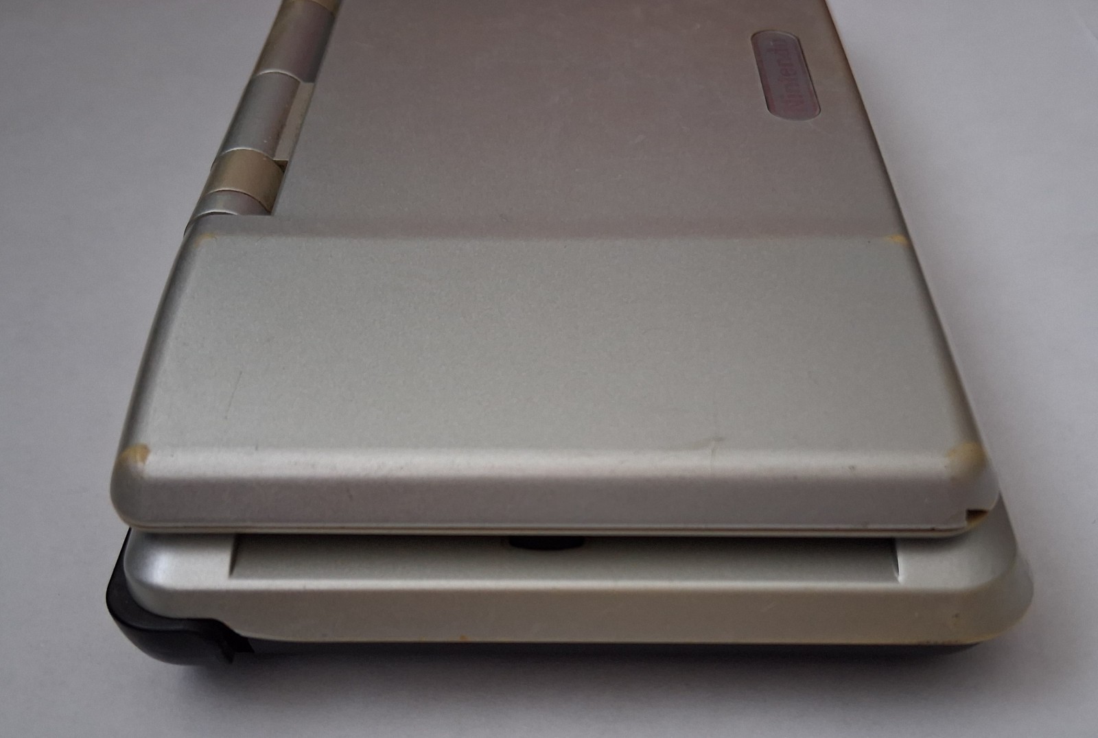 Nintendo DS Original Console NTR-001 with Stylus Titanium Silver – Tested Works