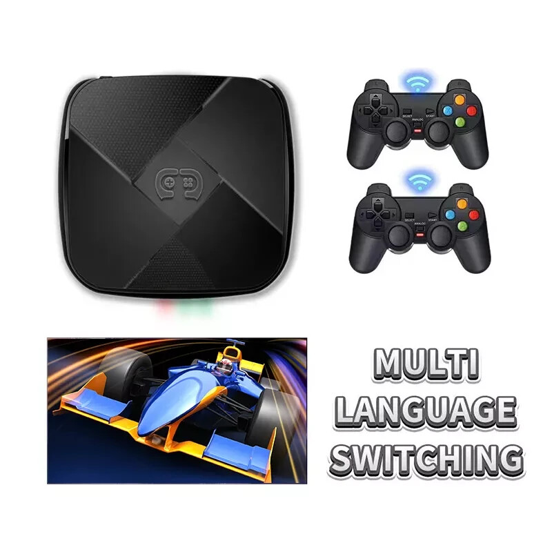 HDMI 4K TV Game Stick 32G 10000+ Game Video Game Consoles w/2*Wireless Gamepad~~