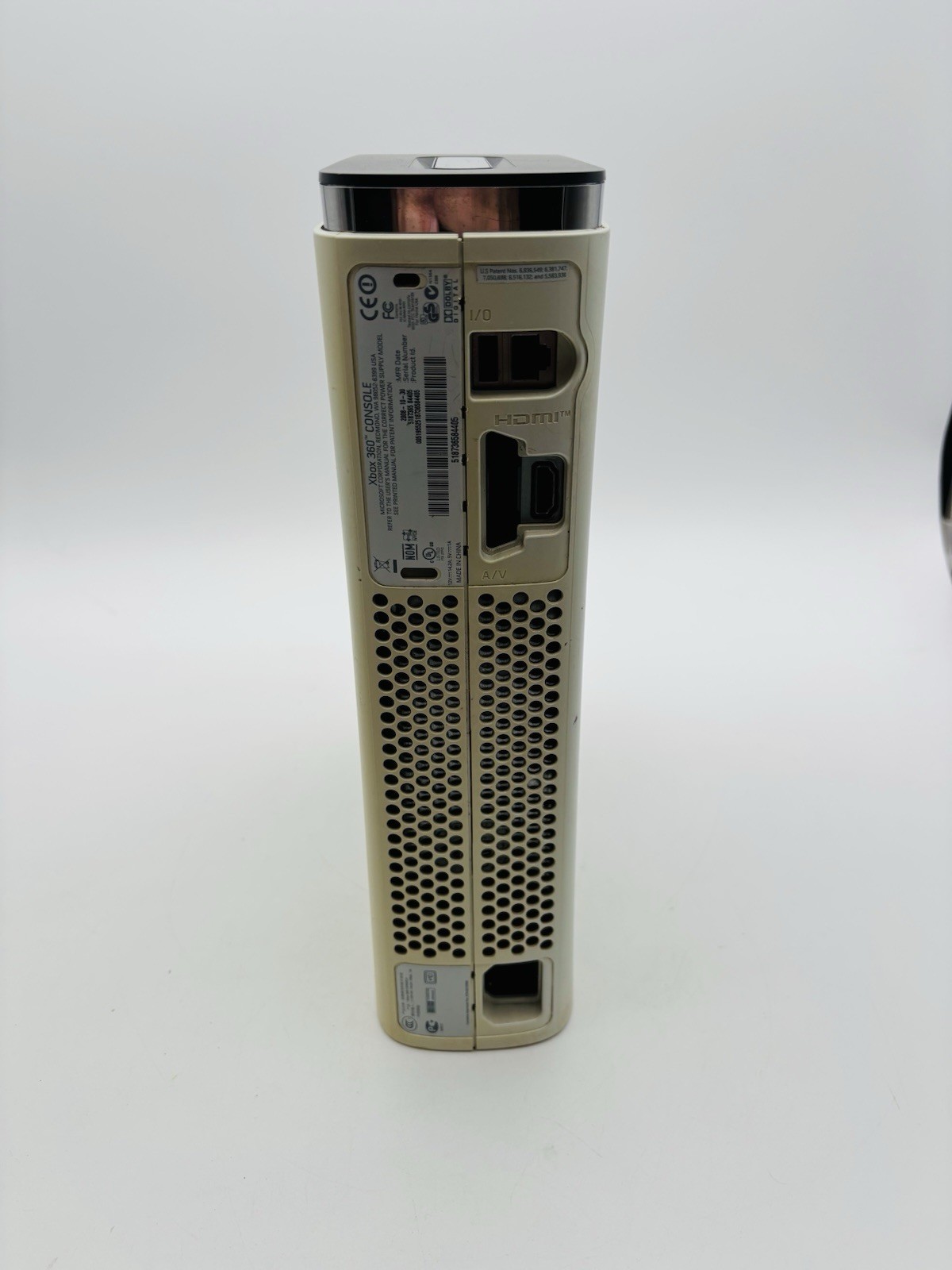 Microsoft Xbox 360 Console, Parts Only, No Cords. Untested. 120 GB Hard Drive
