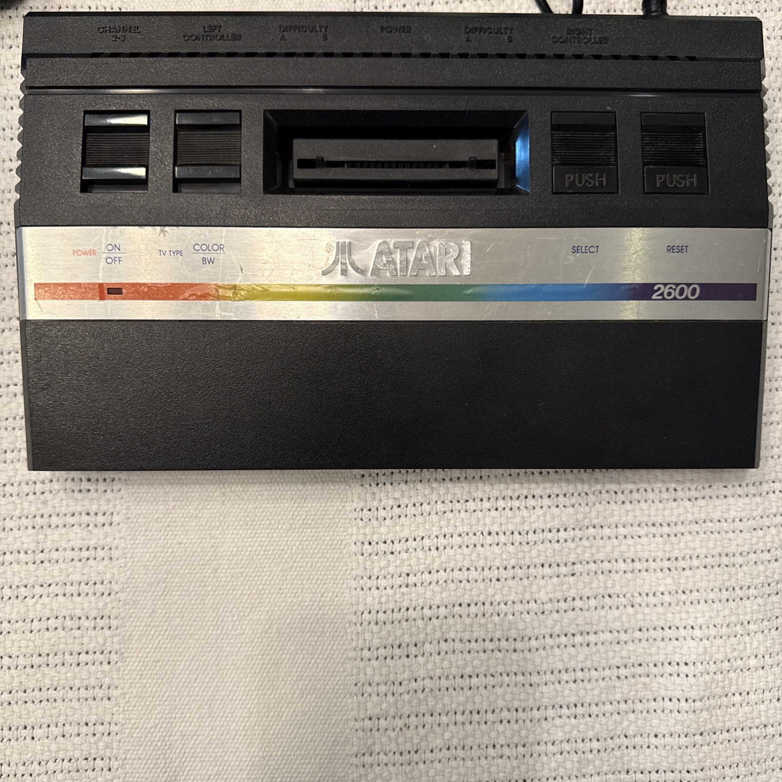 Atari 2600 Jr. Gaming Console Bundle 13 Games 4 Controllers 6 Manuals