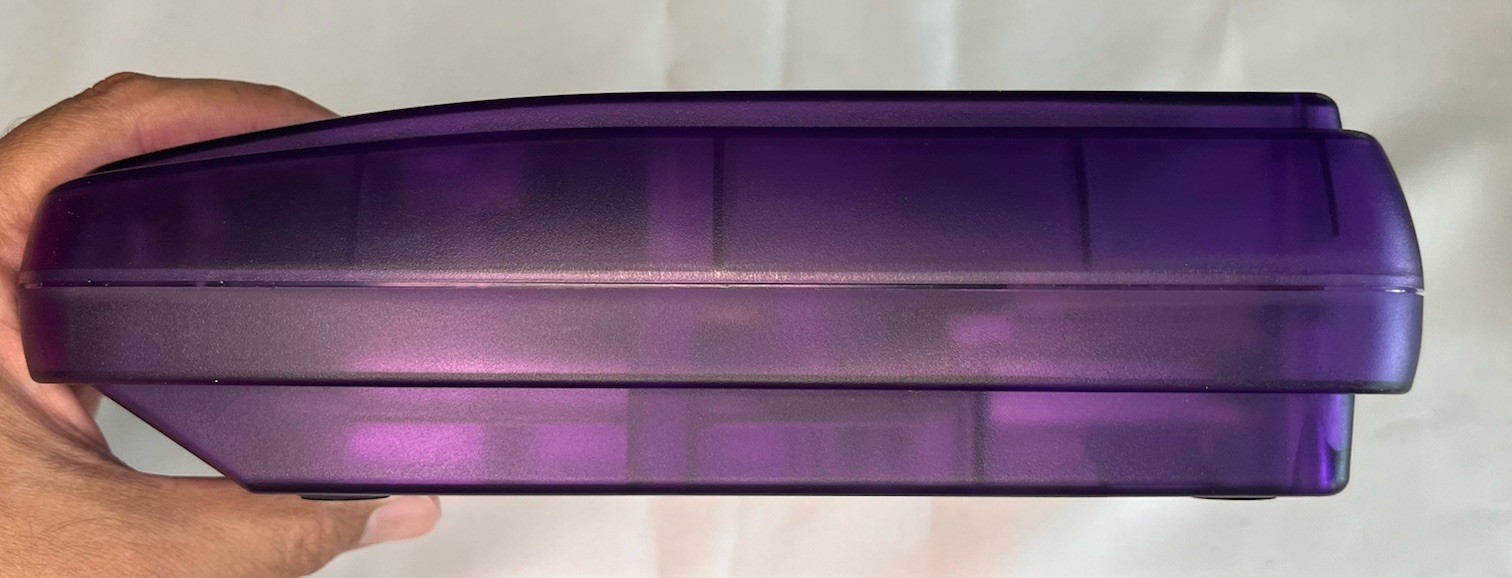 Nintendo Super Famicom Super Nintendo New Transparent Purple Shell Region Free
