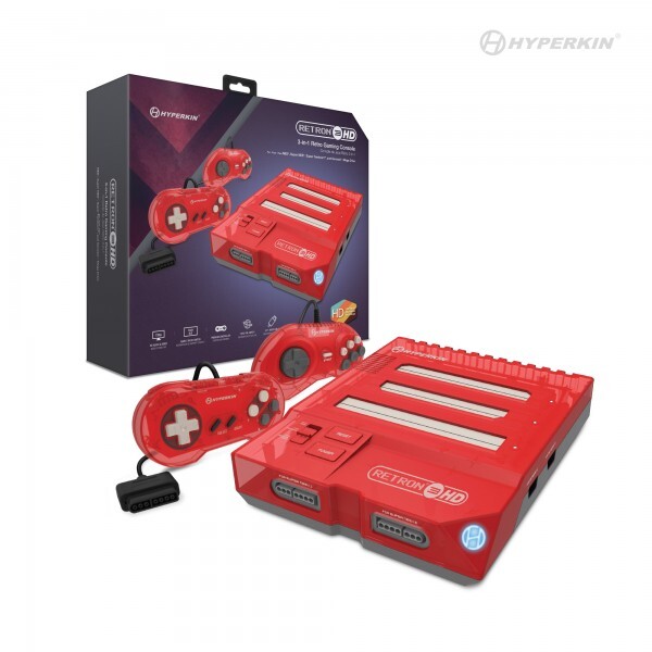 Retron 3 N3 HD /AV Version Game System Compatible with Genesis, NES, SNES Games