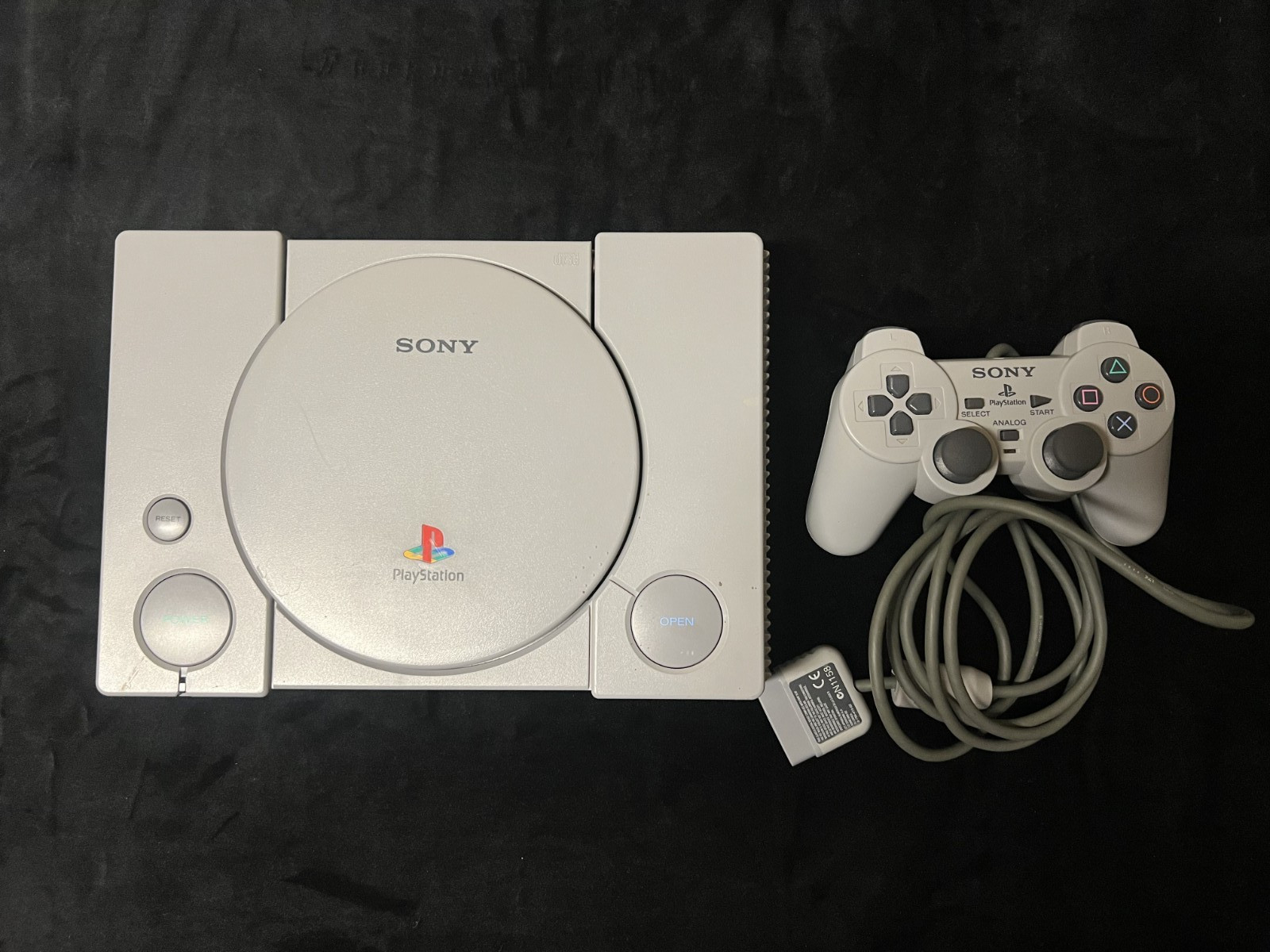 PS1 and Controller Tested and Works Cords not included