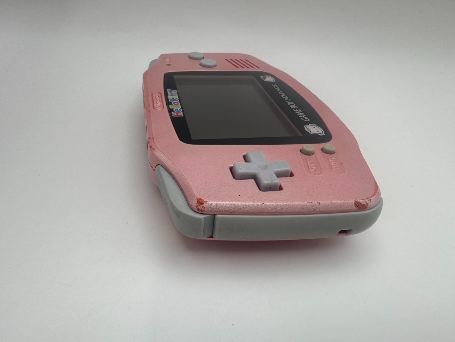Nintendo Game Boy Advance Hello Kitty Pink Limited Edition GBA TESTED JAPAN 15+