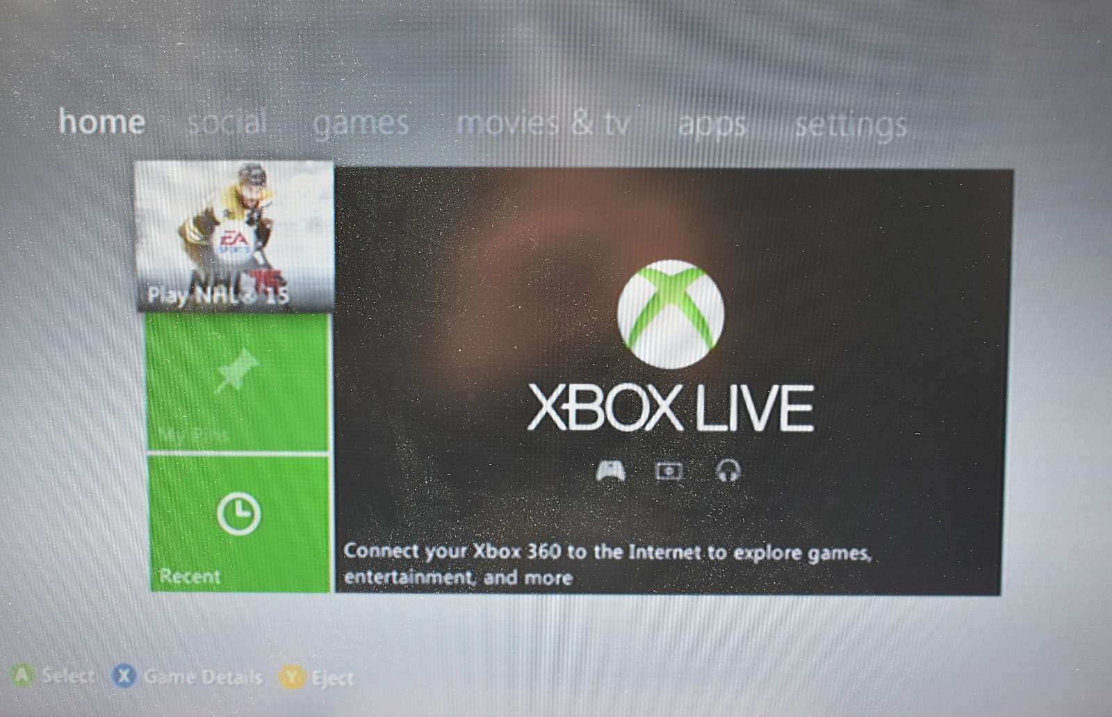 Microsoft Xbox 360 Pro 250GB Replacement Console Only White Cleaned