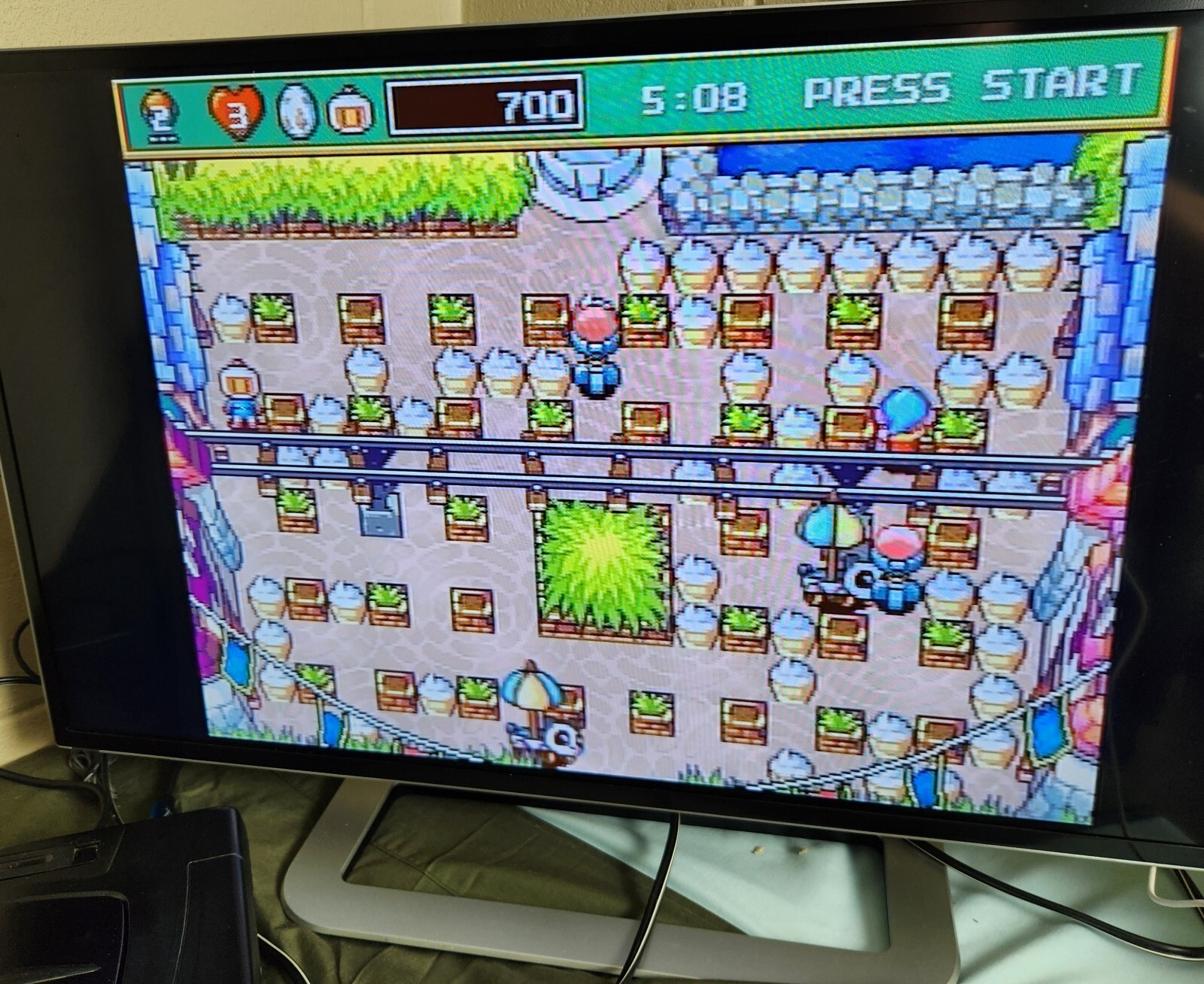 SEGA Saturn Console MK-80000A With Complete Saturn Bomber Man Tested & More!