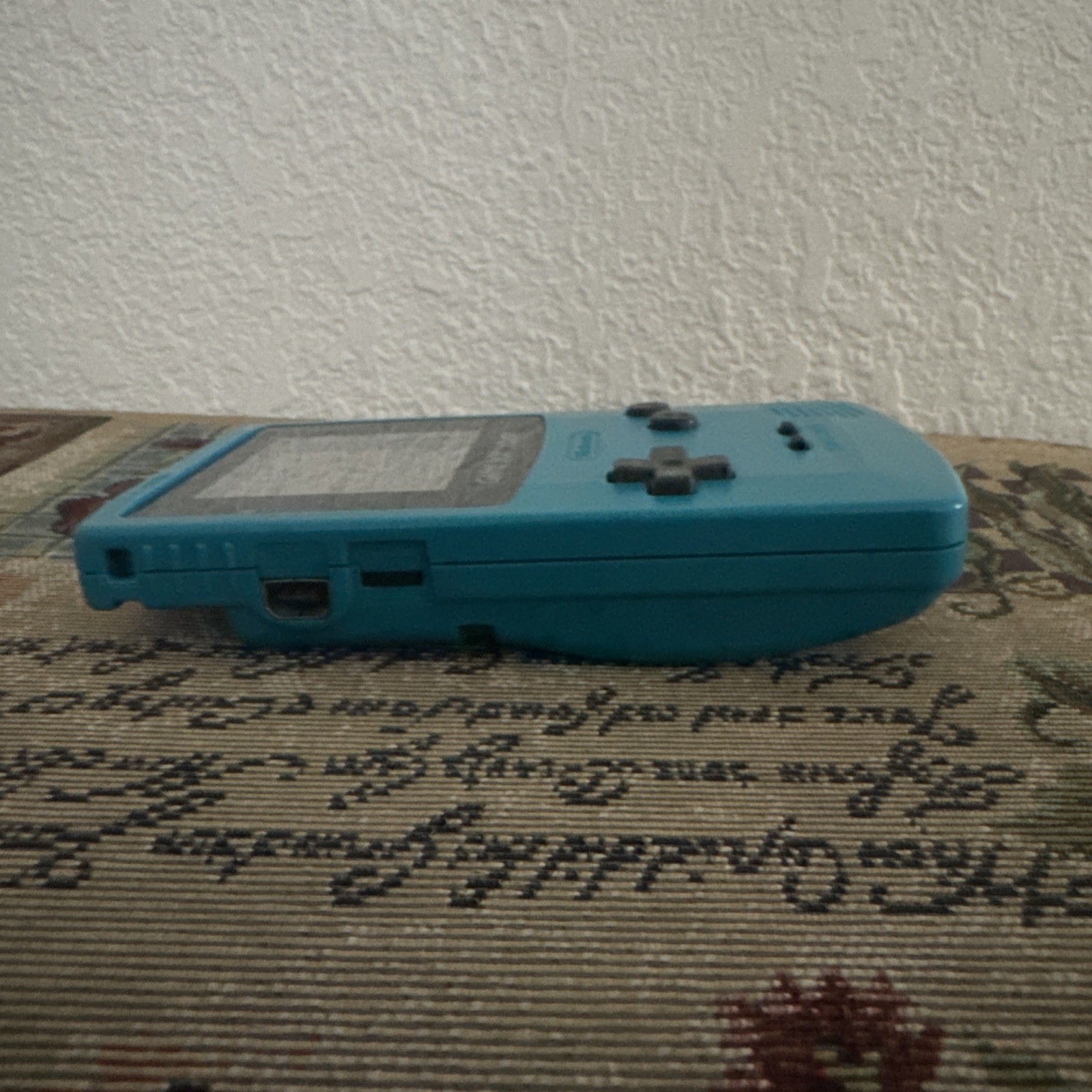 Nintendo Game Boy Color Teal Handheld System Made in Japan