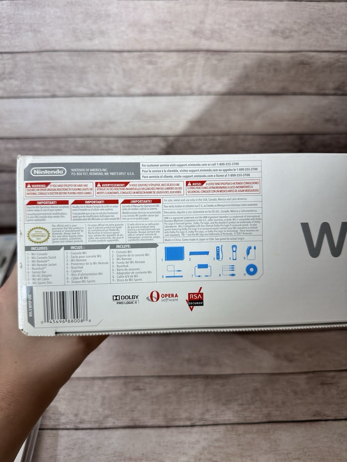 NEW Nintendo Wii Console Sports 3 Controllers 3 Nunchucks Charger Sleeves Bundle