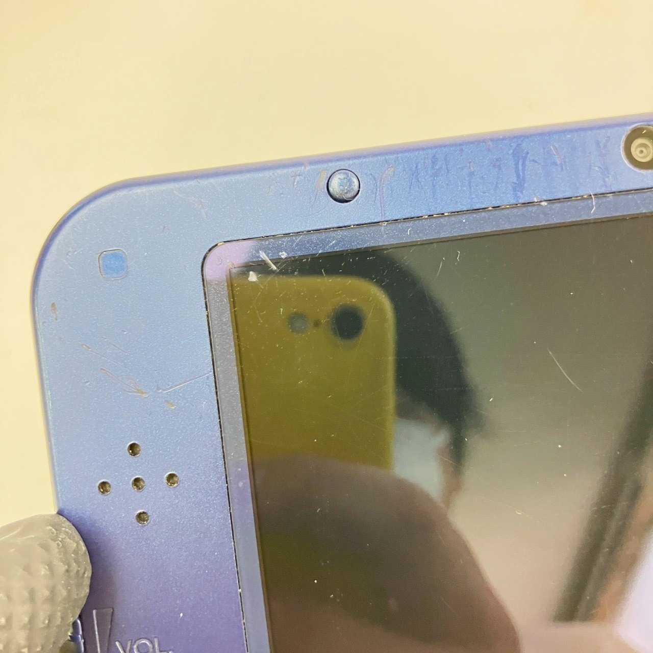 TOP IPS Nintendo new 3DS LL XL Metallic Blue Console Region Japanese Only 726
