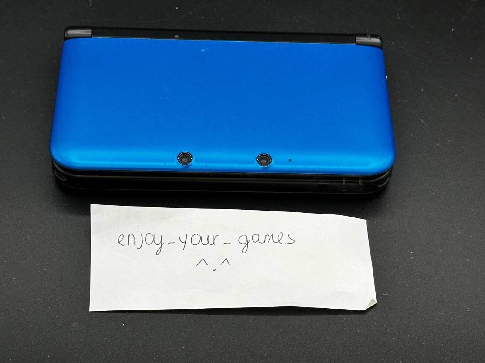 Nintendo 3DS XL LL Blue/Black | English | Charger | US Seller – SHIP IN 1-DAY