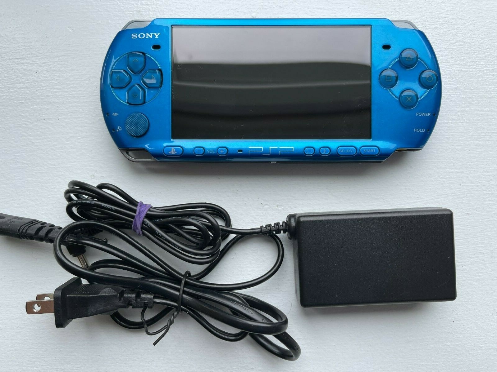 PSP 3000 Vibrant Blue – Good Condition – OEM Japan Import US Seller