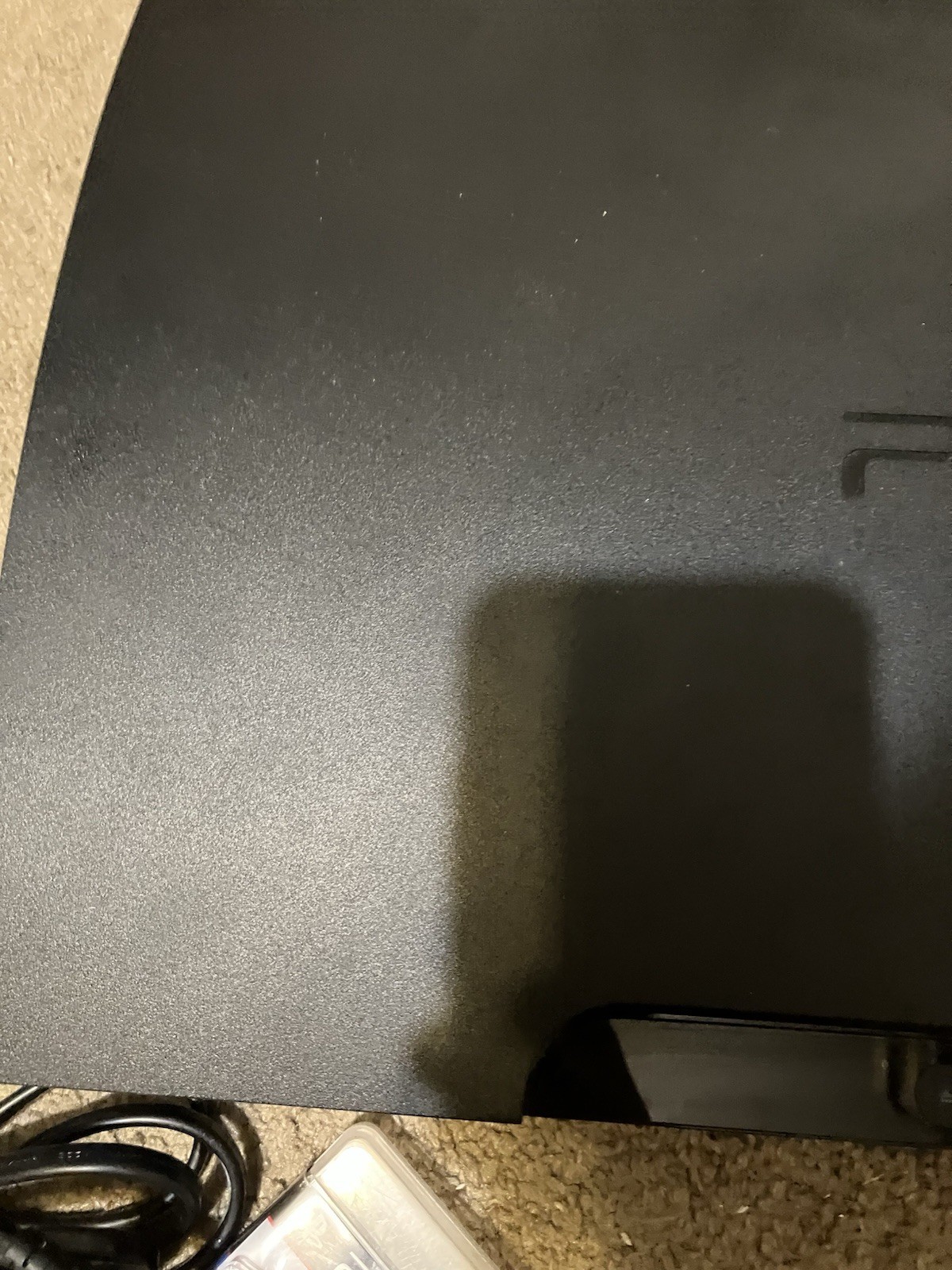 Authentic & Tested 320 GB Black PS3 Slim With Remote & Cables, Works, Read