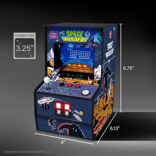 My Arcade DGUNL-3279 Space Invaders Micro Player Retro Arcade Machine [New ]