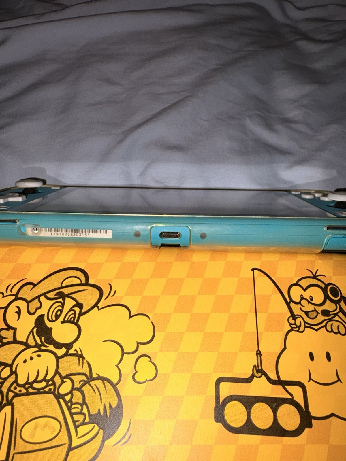 Nintendo Switch Lite Turquoise Blue Mint Condition with Everything Included