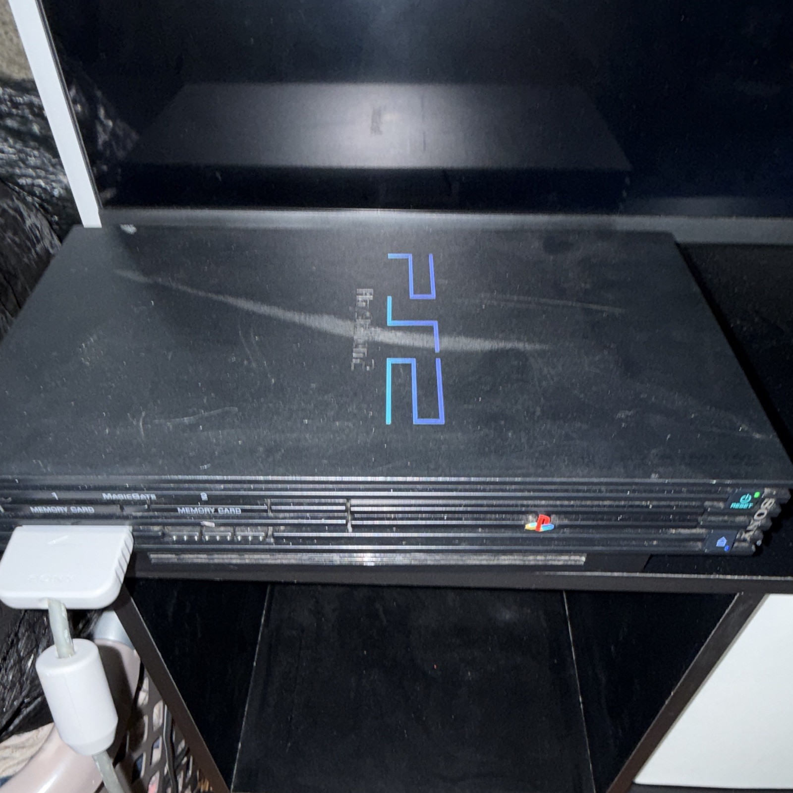 Sony PlayStation 2 PS2 Console SCPH-39001 NTSC-U/C Black Bundle w/ Cables