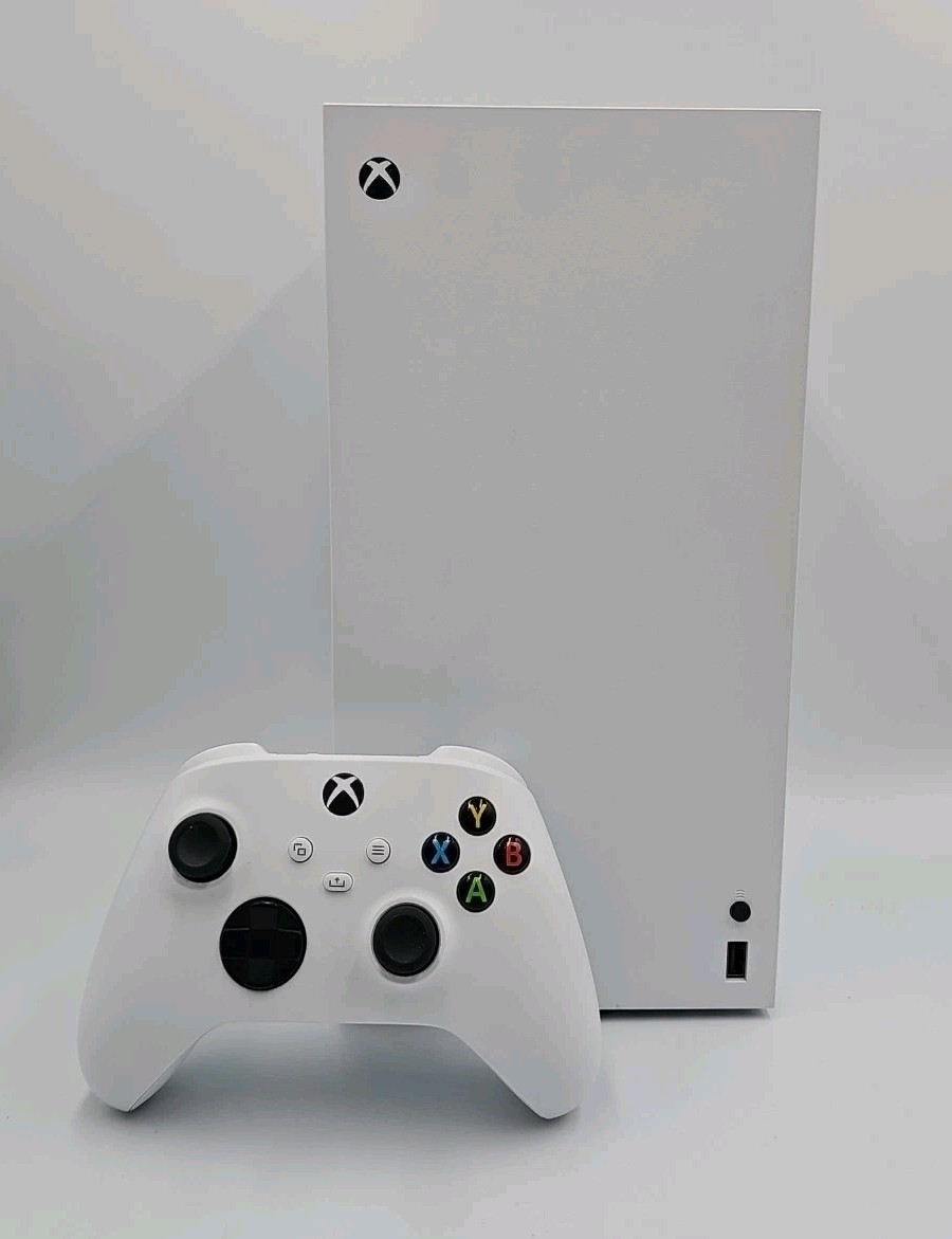Microsoft Xbox Series X 1TB Digital Console 1882 – (2024) White Xbox Controller