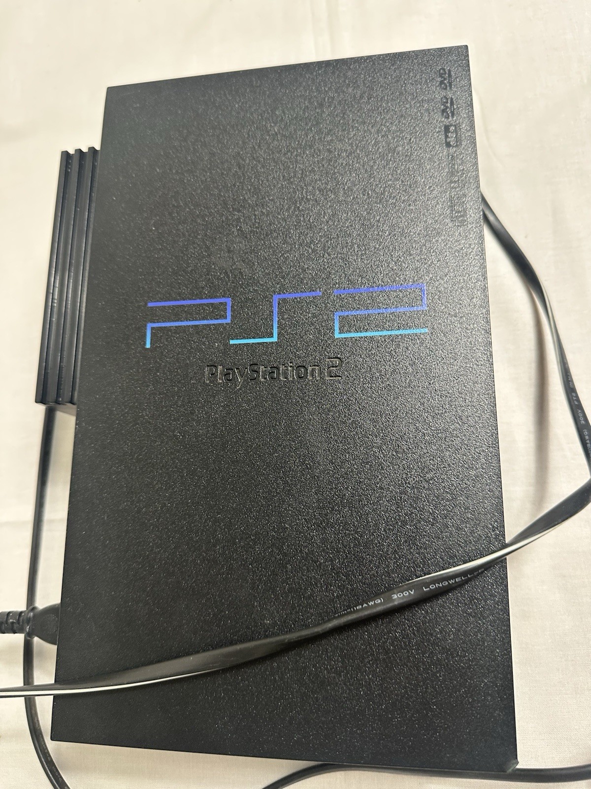 Sony PlayStation 2 PS2 Console W Netw Adapter Tested Working NTSC U C + 2 games