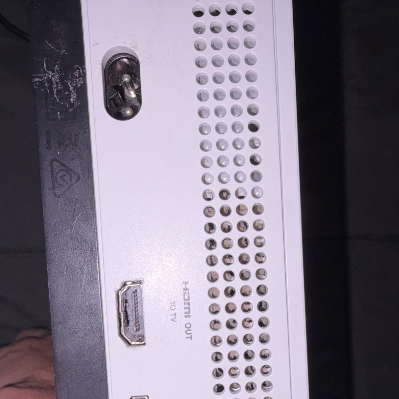 Microsoft Xbox One S 500GB White Console w/ Red Controller, Minecraft, Cables