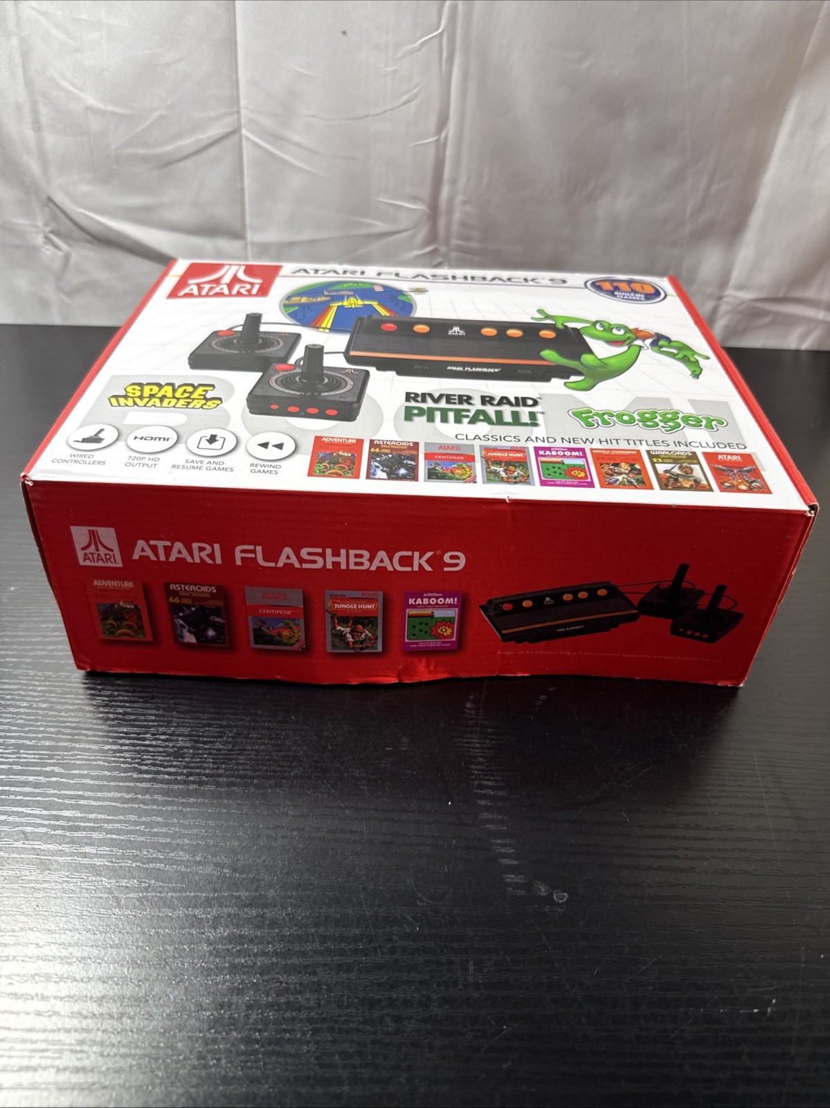 Atari Flashback 9 HDMI Retro Console 110 Built-in Games 2 Controllers