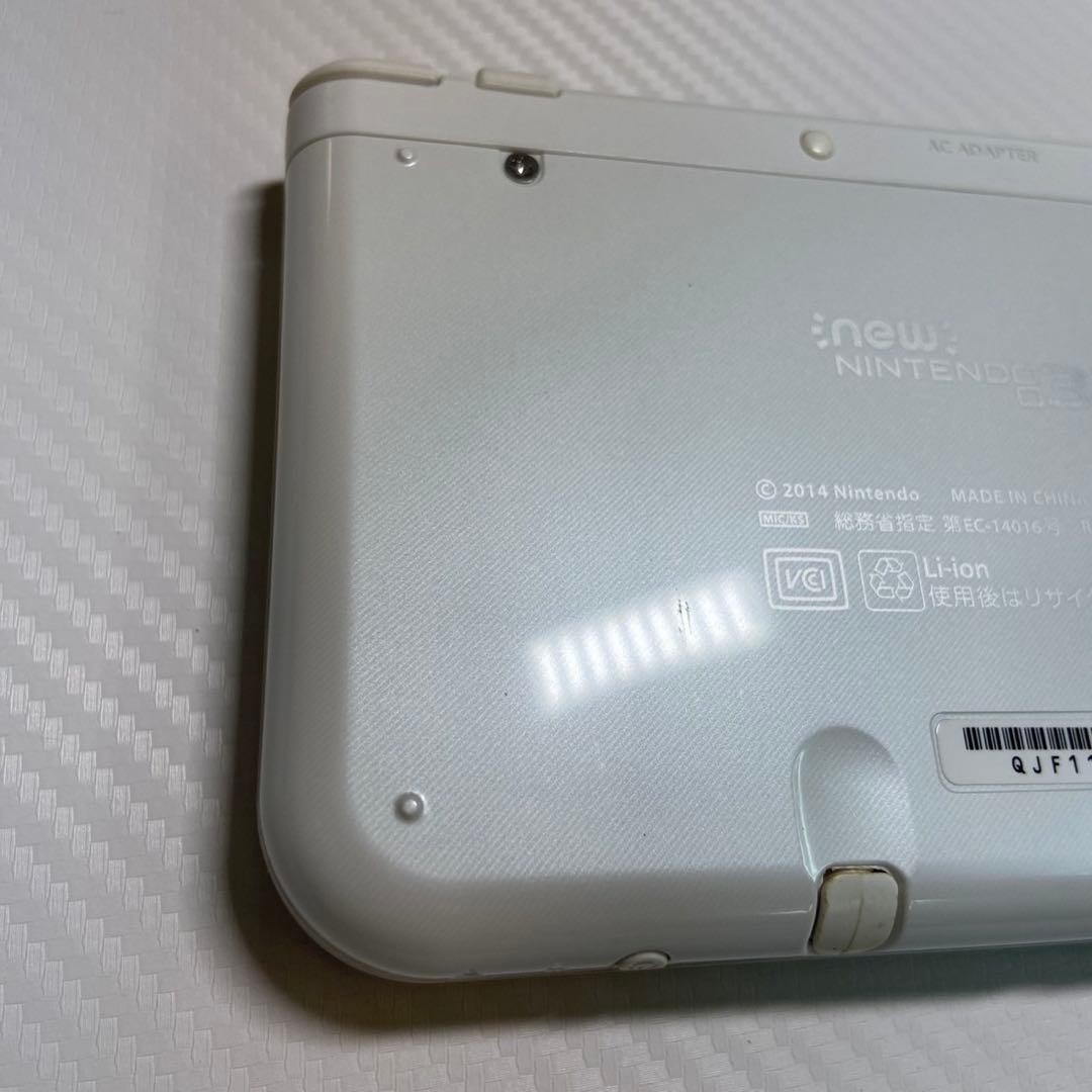 Nintendo New 3DS LL Pearl White Console Tested Excellent Condition 6955