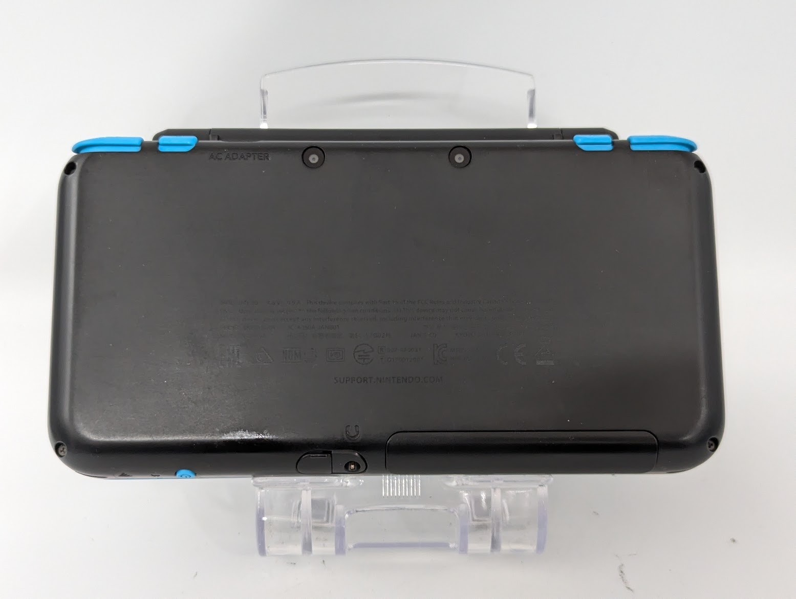 B6843 Nintendo new 2DS console LL XL Turquoise x Black Japan w/pen fx