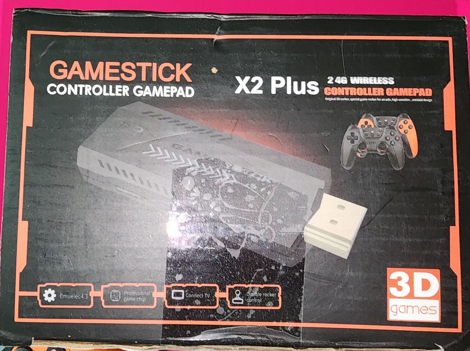 X2 Ultra64G 35000+ Games 4K Game Stick 3D Retro Video Game Console
