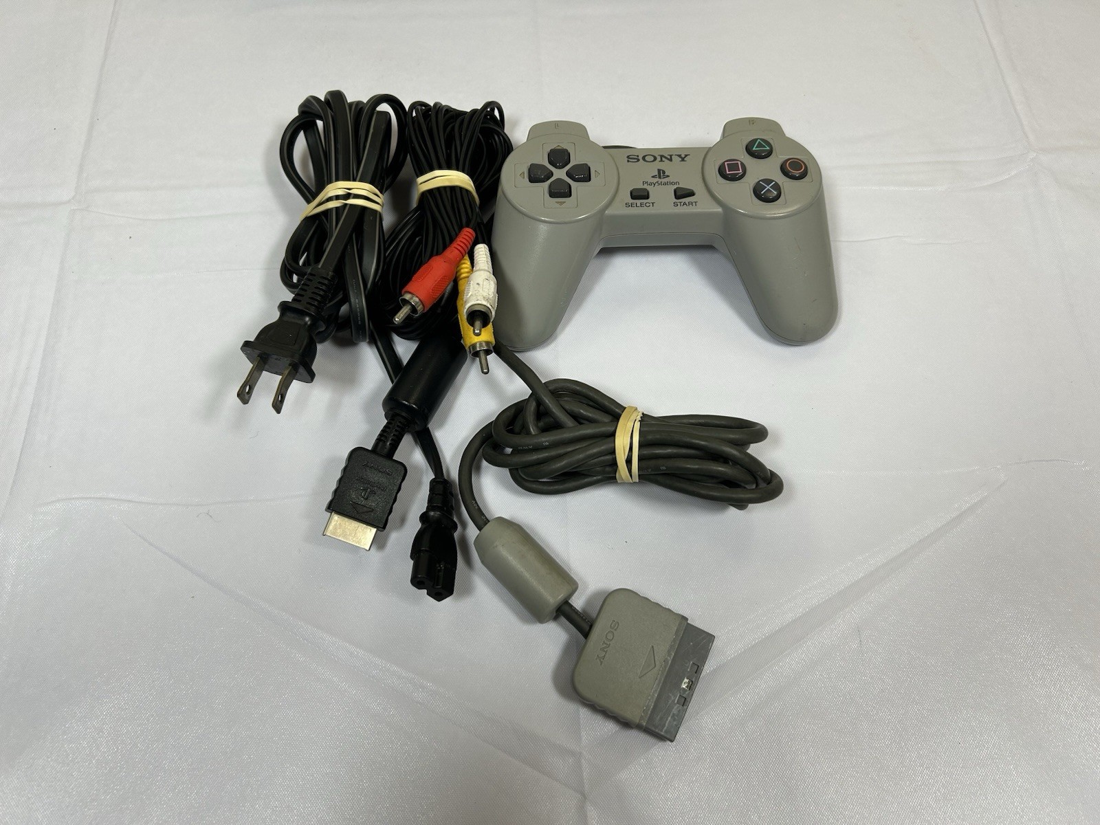 Sony PlayStation 1 SCPH-9001 Console Analog Controller AV Cable – Working