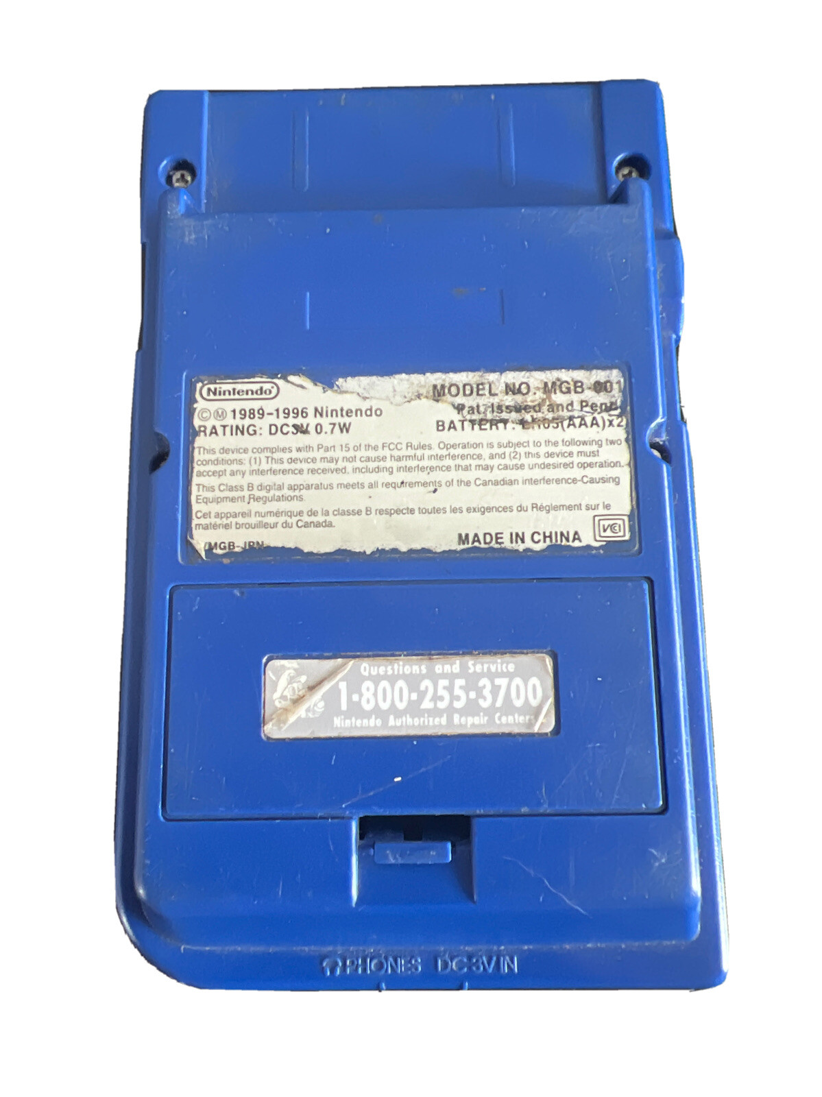 Nintendo Game Boy Pocket – Blue