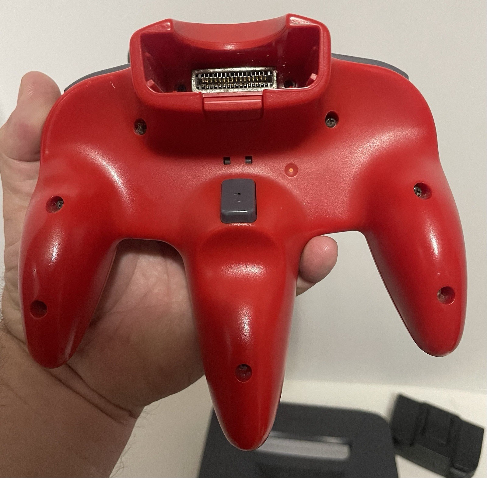 Nintendo 64 N64 NUS-001 Japan With One Red Controller