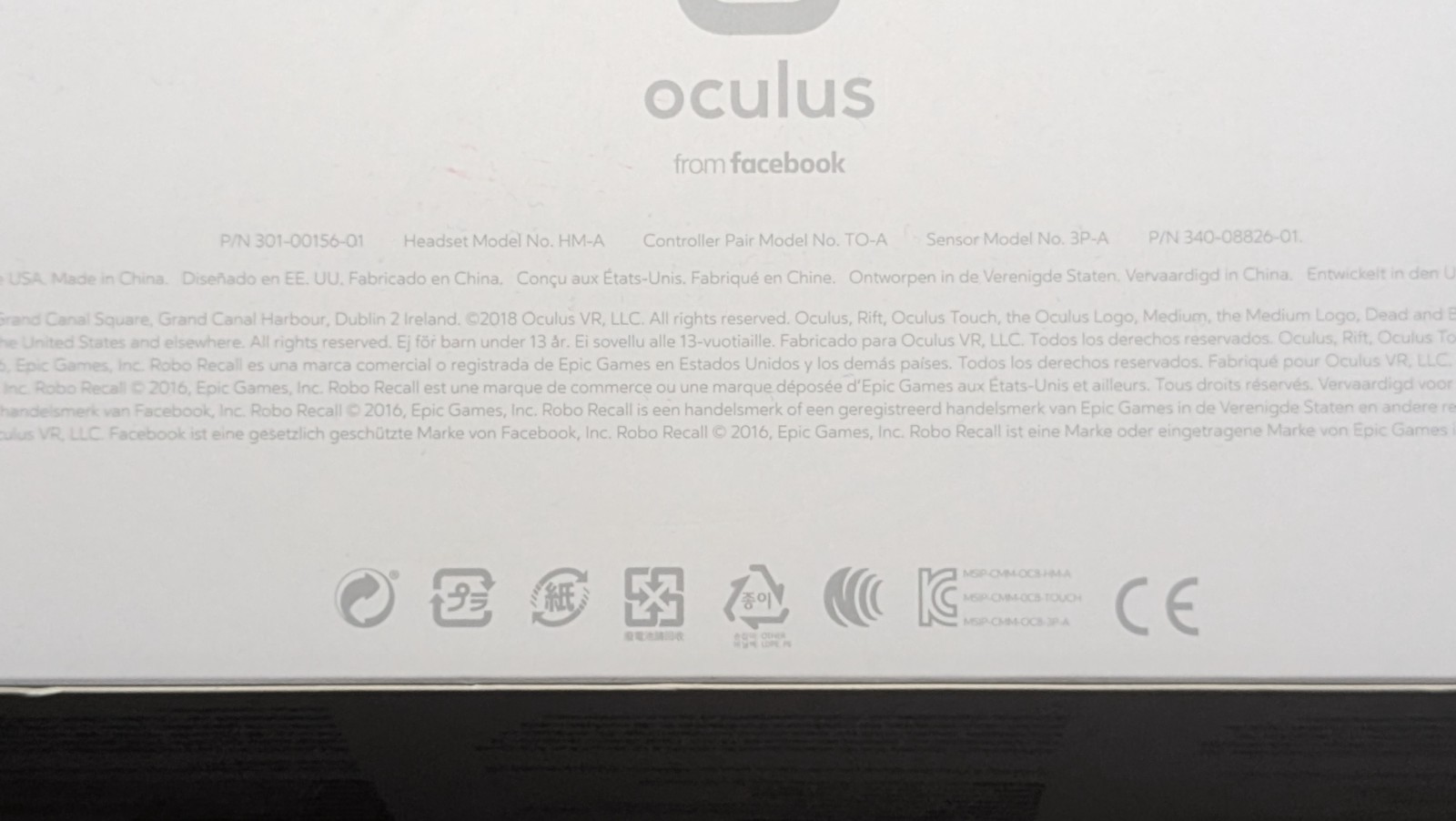 Oculus Rift Marvel Powers United VR Special Edition (CV1) [GAMES NOT INCLUDED]