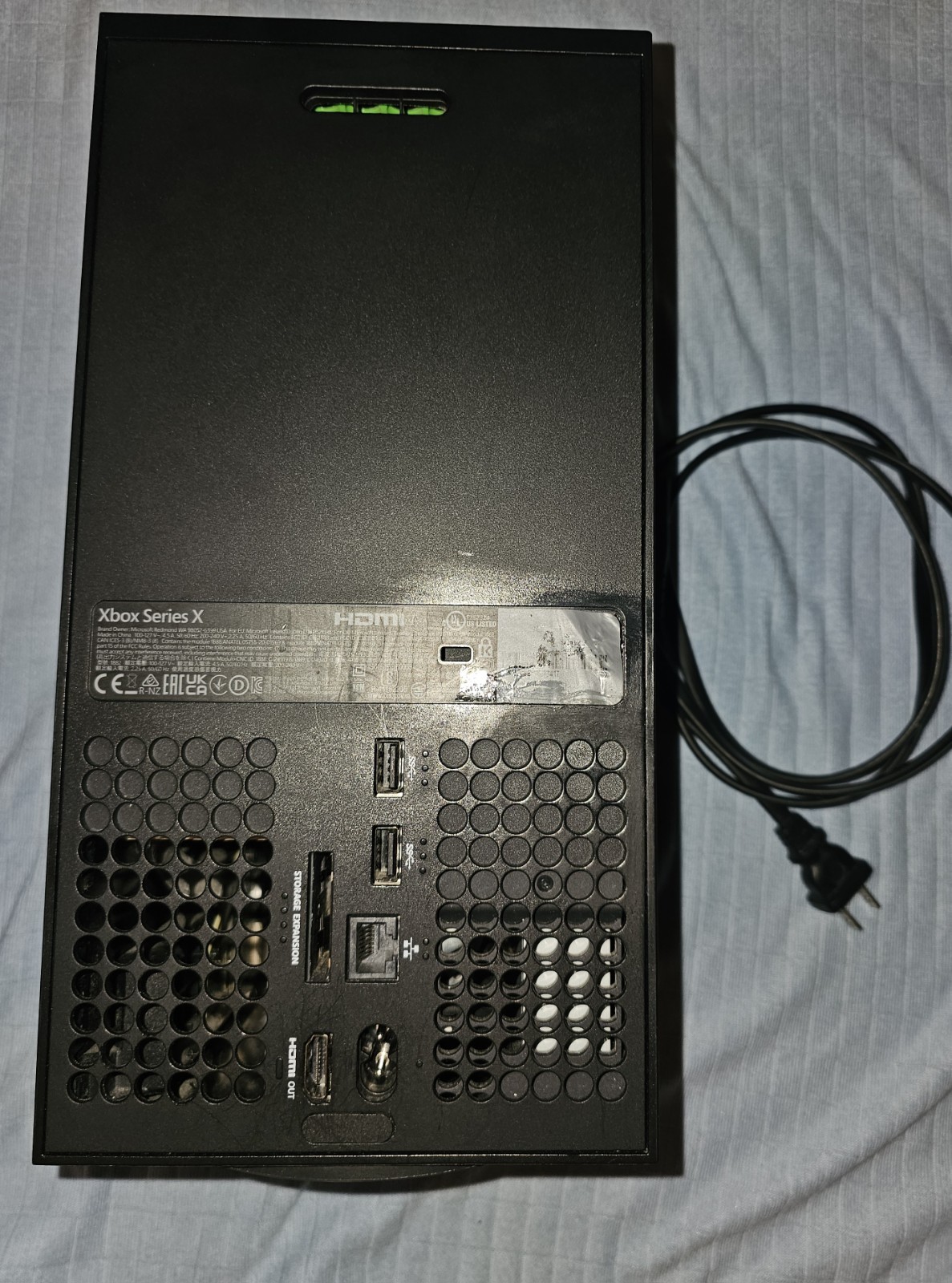 Xbox Series x Disc Edition Console And Power Cord