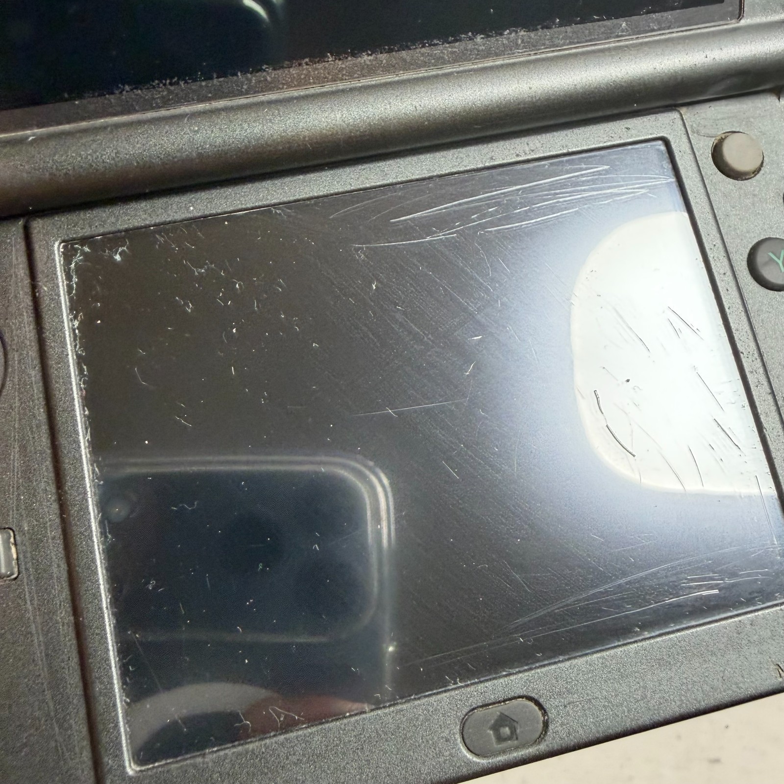 Nintendo New 3DS XL Metallic Black Dual LCD Display Handheld Gaming Console