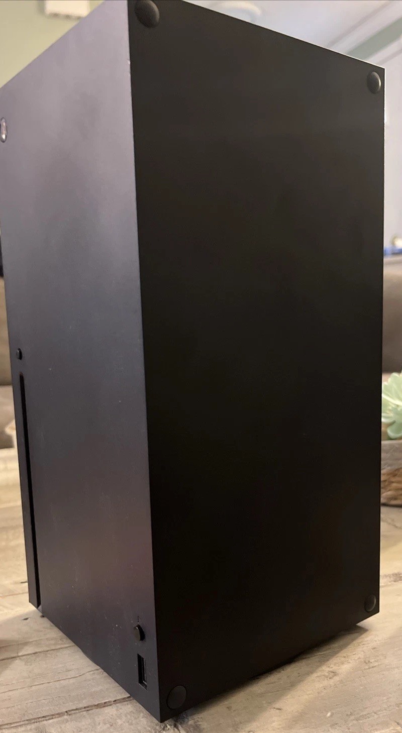 BROKE Microsoft Xbox Series X 1TB Console Only Carbon Black NVR OPENED NO POWER