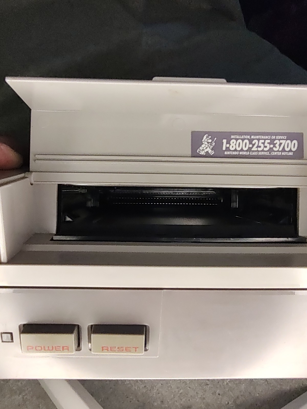 Nintendo NES-001 Vintage 1985 Video Game Console Only Tested Works Read