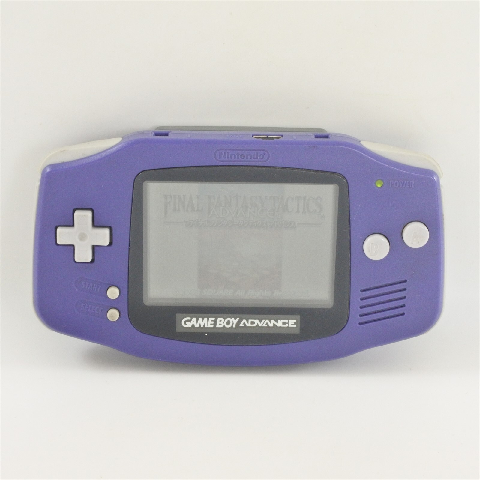 Gameboy Advance VIOLET Console AGB-001 Nintendo CHINA AH10052969 gba