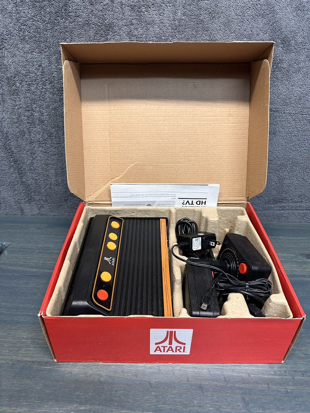 Atari Flashback 9 110 Built In Games Complete In Box CIB Space Invaders Frogger
