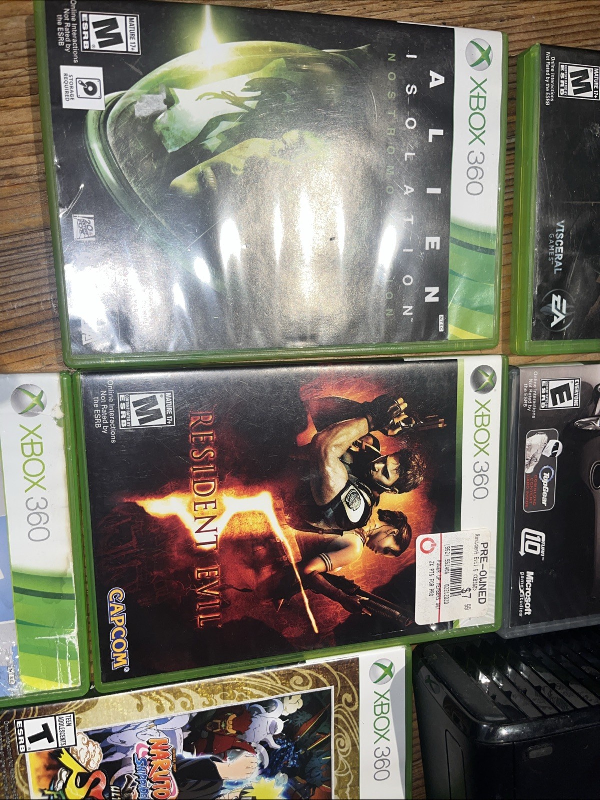 Microsoft Xbox 360 S Slim & Games – Replacement Console w/ Games Lot Bundle