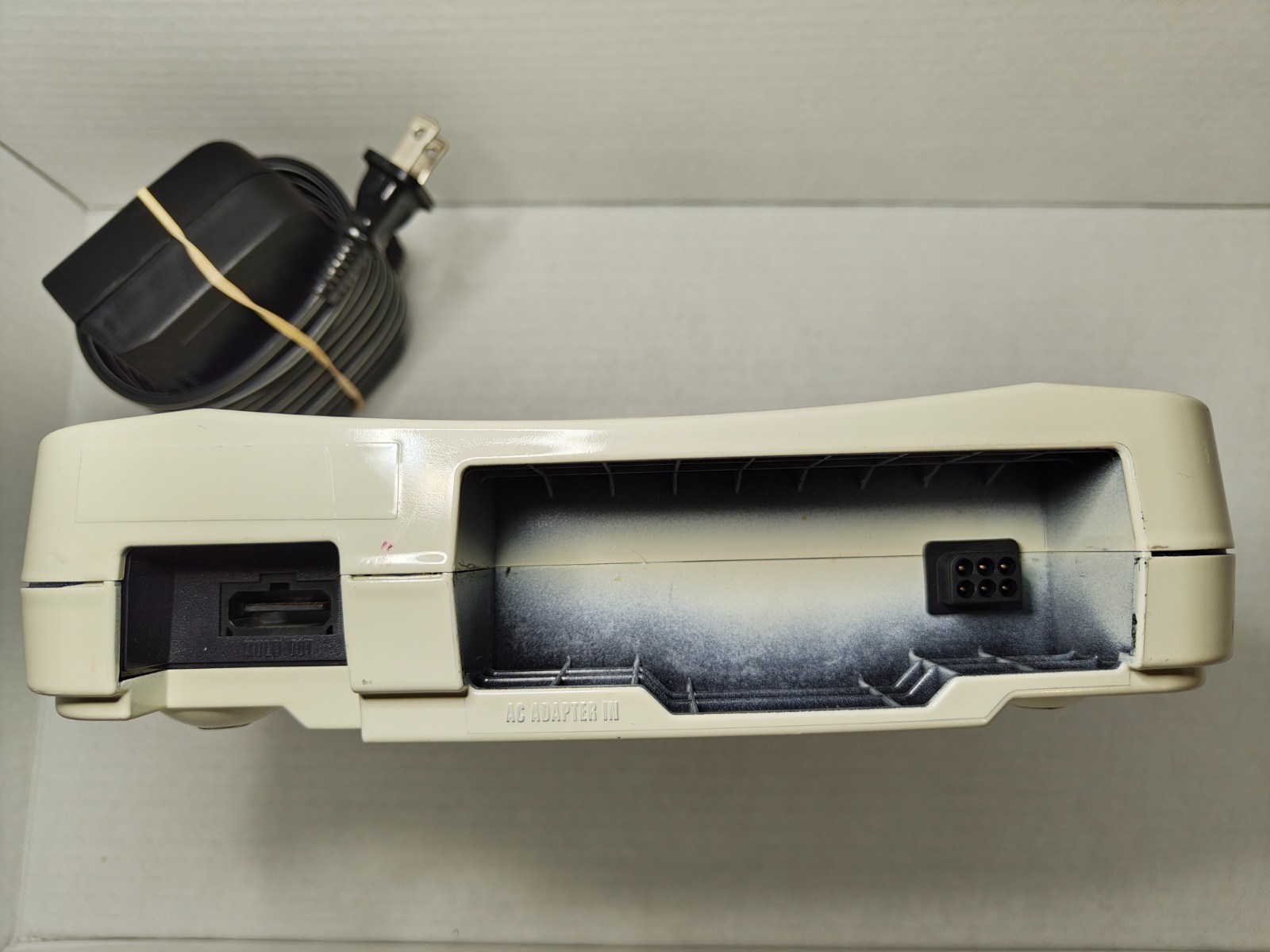 N64 Custom Console (White w/ Blue LED) Model # NUS-001 *CONSOLE/POWER CORD ONLY*
